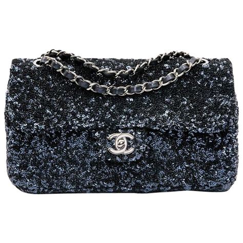 chanel blue glitter bag|chanel handbags for men.